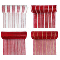 Christmas Tree Ribbon Wide Roll 9m Assorted